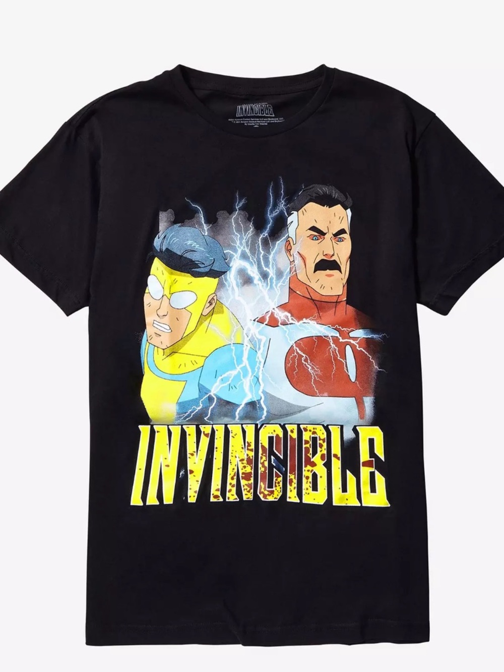 Hot Topic Invincible father and son Graphic Tee Medium